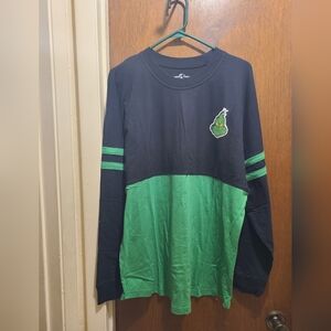 Universal Studios Grinchmas The Grinch Spirit Jersey Style Shirt Size XL. New.